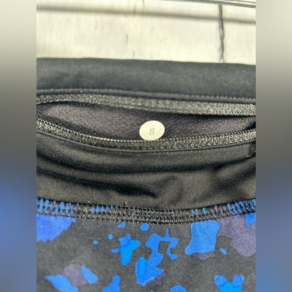 Lululemon Speed Up Shorts Womens Running Stretch Lined Black 2.5" Active Sz 8 - Picture 9 of 16
